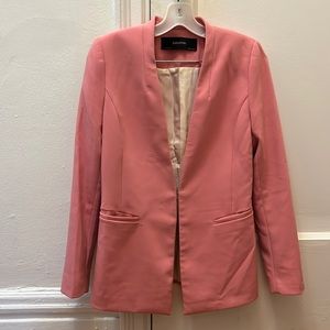 Zara size sm pink blazer- matching pants available in my closet as well!